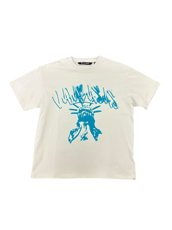 VALABASAS VLBS-VT1-1071 LIBERTY TEE CRE CRE / XS Designers Closet