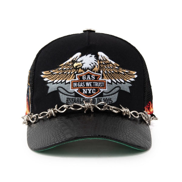 GAS NYC VENGEANCE TRUCKER Vengeance Trucker BLACK