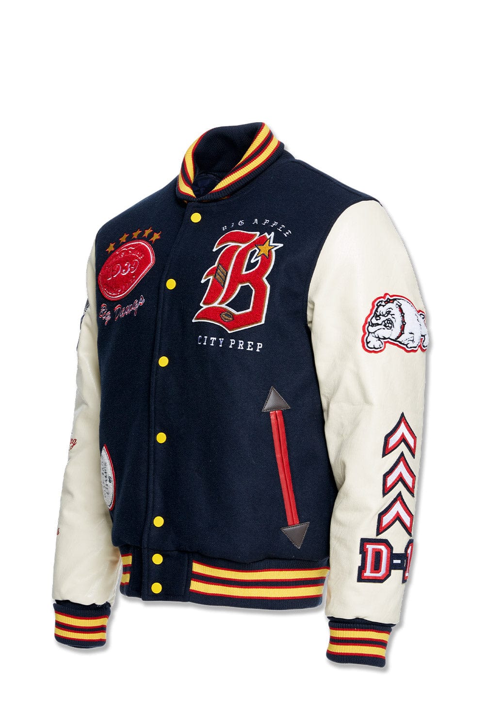 Letterman New York Yankees Blue and Red Varsity Jacket - Jacket Makers