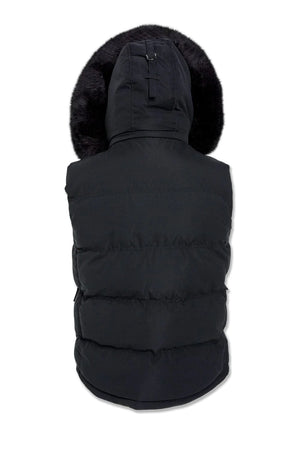 JORDAN CRAIG 9374V Yukon Fur Puffer Vest  Designers Closet