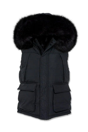 JORDAN CRAIG 9374V Yukon Fur Puffer Vest  Designers Closet