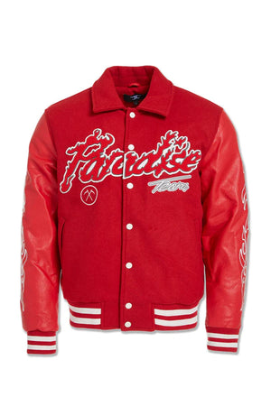 JORDAN CRAIG 91632 Paradise Tour Varsity Jacket  Designers Closet