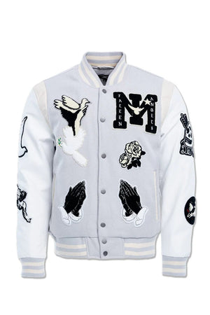 JORDAN CRAIG 91647 Fallen Angels Varsity Jacket  Designers Closet