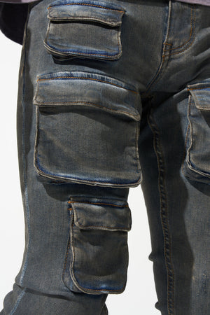 SERENEDE WAVE-2 Wave Cargo Jeans