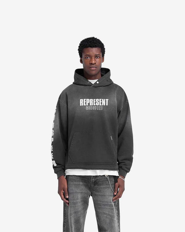 REPRESENT MLM4226-210 GODSPEED HOODIE Designers Closet