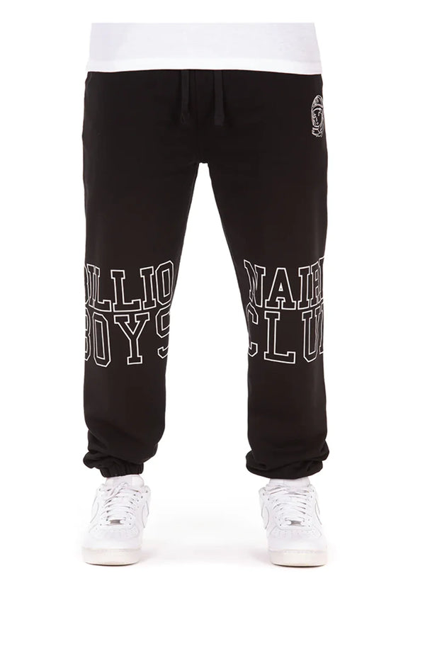 Billionaire Boys Club Brand 831-8100 BB Academic Sweats BLACK / 3XL Designers Closet