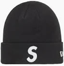 SUPREME FW24BN34 New Era "S" Logo Beanie BLACK / OS Designers Closet