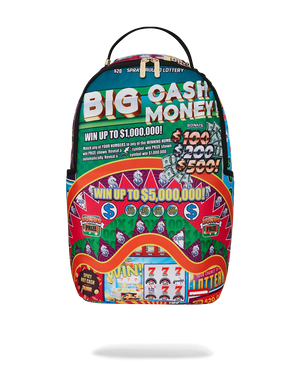 SPRAYGROUND 910B7527NSZ-1 BIG MONEY BIG MONEY BACKPACK (COMES WITH SCRATCH OFF PLAYING Card)