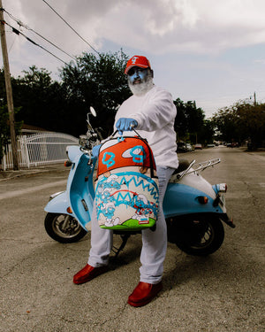 SPRAYGROUND 910B7014NSZ-1 SMURFS ART PARTY Backpack