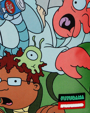 SPRAYGROUND 910B7259NSZ-1 FUTURAMA PLANET CREW PACK DLXR Backpack Designers Closet