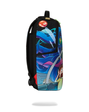 SPRAYGROUND 910B7804NSZ-1 RICK AND MORTY GALACTIC GETAWAY Backpack Designers Closet