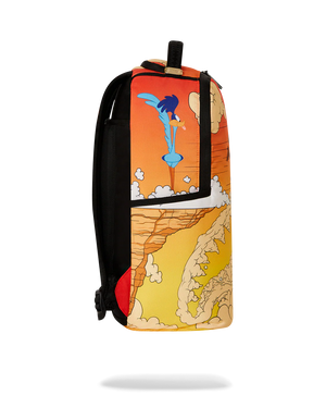 SPRAYGROUND 910B7294NSZ-1 LOONEY TUNES COYOTE SMOKE DROP DLXR Backpack Designers Closet