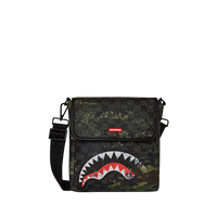SPRAYGROUND 910B7865NSZ-1 Camo Splash Messenger Sling AST / OS Designers Closet