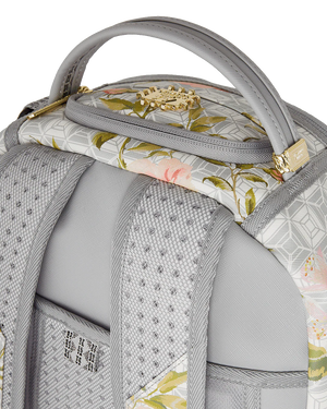 SPRAYGROUND 910B7721NSZ-1 A.I. AFRICAN INTELLIGENCE ELEGANT ENERGY BACKPACK - SANDFLOWER Collab Designers Closet