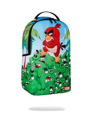 SPRAYGROUND 910B7796NSZ-1 ANGRY BIRDS PIG MOUNTAIN Backpack Designers Closet