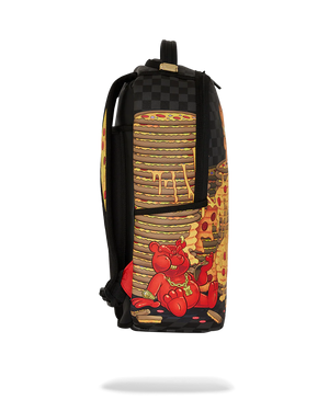SPRAYGROUND 910B7349NSZ-1 GARFIELD PIZZA RUSH Backpack Designers Closet