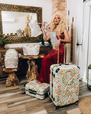 SPRAYGROUND 910B7721NSZ-1 A.I. AFRICAN INTELLIGENCE ELEGANT ENERGY BACKPACK - SANDFLOWER Collab Designers Closet