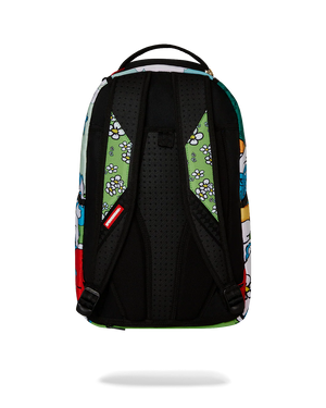 SPRAYGROUND 910B7657NSZ-1 SMURFS IN THE GARDEN Backpack