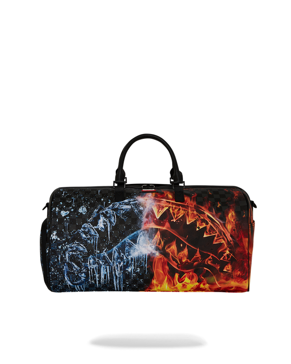 SPRAYGROUND 910D7936NSZ-1 Fire & Ice Shark Duffle