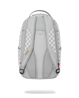 SPRAYGROUND 910B7662NSZ-1 KNIT SHARKS IN PARIS IN CREAM DLX Backpack Designers Closet
