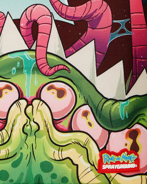 SPRAYGROUND 910B7185NSZ-1 RICK AND MORTY DLXR ALIEN MOUT