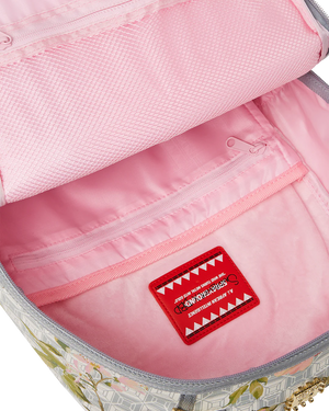 SPRAYGROUND 910B7721NSZ-1 A.I. AFRICAN INTELLIGENCE ELEGANT ENERGY BACKPACK - SANDFLOWER Collab Designers Closet