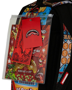 SPRAYGROUND 910B7527NSZ-1 BIG MONEY BIG MONEY BACKPACK (COMES WITH SCRATCH OFF PLAYING Card)