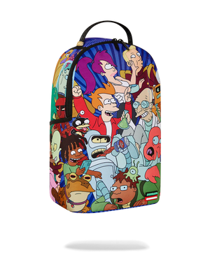 SPRAYGROUND 910B7259NSZ-1 FUTURAMA PLANET CREW PACK DLXR Backpack Designers Closet