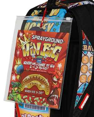 SPRAYGROUND 910B7527NSZ-1 BIG MONEY BIG MONEY BACKPACK (COMES WITH SCRATCH OFF PLAYING Card)