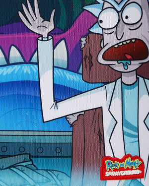 SPRAYGROUND 910B7804NSZ-1 RICK AND MORTY GALACTIC GETAWAY Backpack Designers Closet