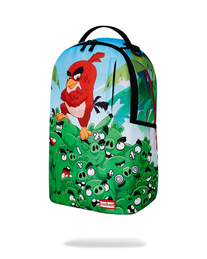 SPRAYGROUND 910B7796NSZ-1 ANGRY BIRDS PIG MOUNTAIN Backpack Designers Closet