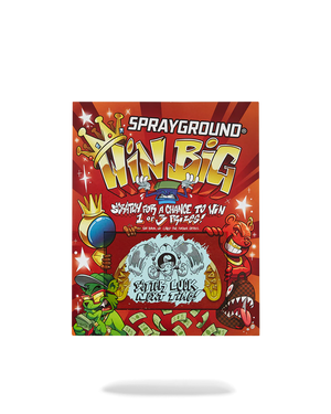 SPRAYGROUND 910B7527NSZ-1 BIG MONEY BIG MONEY BACKPACK (COMES WITH SCRATCH OFF PLAYING Card)