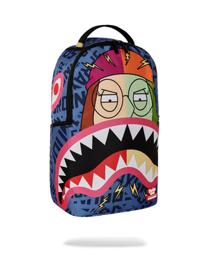SPRAYGROUND 910B7105NSZ-1 FAMILY GUY: MEG SHARK MOUTH DLXR BACKPACK Designers Closet