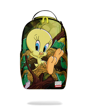 SPRAYGROUND 910B7037NSZ-1 LOONEY TUNES TWEETY CASH NEST Backpack
