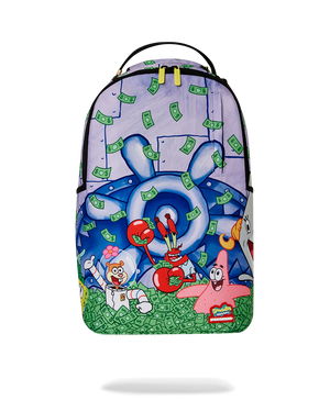SPRAYGROUND 910B7298NSZ-1 SPONGEBOB CREW MONEY BATH DLXR Backpack