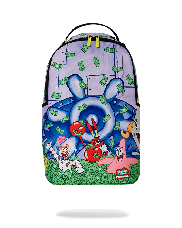 SPRAYGROUND 910B7298NSZ-1 SPONGEBOB CREW MONEY BATH DLXR Backpack