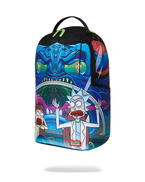 SPRAYGROUND 910B7804NSZ-1 RICK AND MORTY GALACTIC GETAWAY Backpack Designers Closet