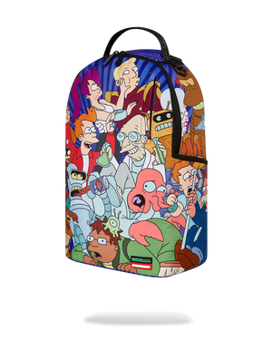 SPRAYGROUND 910B7259NSZ-1 FUTURAMA PLANET CREW PACK DLXR Backpack Designers Closet