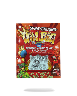 SPRAYGROUND 910B7527NSZ-1 BIG MONEY BIG MONEY BACKPACK (COMES WITH SCRATCH OFF PLAYING Card)