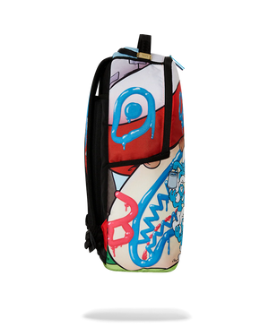 SPRAYGROUND 910B7014NSZ-1 SMURFS ART PARTY Backpack