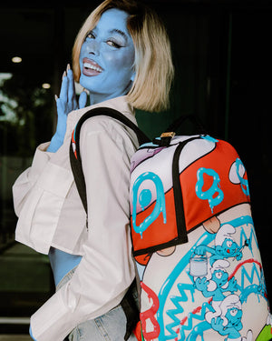 SPRAYGROUND 910B7014NSZ-1 SMURFS ART PARTY Backpack