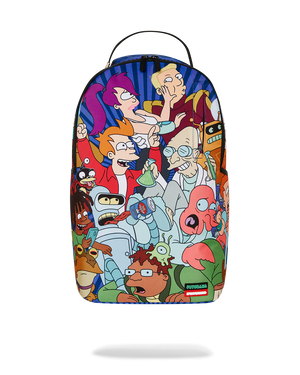 SPRAYGROUND 910B7259NSZ-1 FUTURAMA PLANET CREW PACK DLXR Backpack Designers Closet