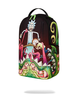 SPRAYGROUND 910B7185NSZ-1 RICK AND MORTY DLXR ALIEN MOUT