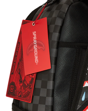 SPRAYGROUND 910B7785NSZ-1 LOONY TUNES TAZ Eat SHARK BITE BAG