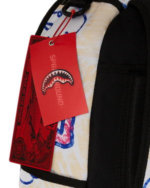 SPRAYGROUND 910B7030NSZ-1 ELMO'S WORLD SHARK SKETCH Backpack