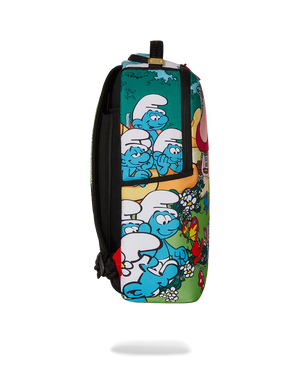 SPRAYGROUND 910B7657NSZ-1 SMURFS IN THE GARDEN Backpack
