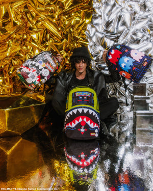 SPRAYGROUND 910B7580NSZ-1 PAC-MAN ARCADE DLXR BACKPACK Designers Closet
