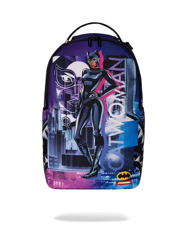 SPRAYGROUND 910B7746NSZ-1 CATWOMAN: GOTHAM AFTER DARK DLXR Backpack