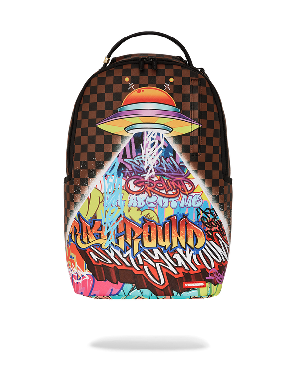 SPRAYGROUND 910B6442NSZ-1 ALIEN WRITERS DLX BACKPACK AST / OS Designers Closet