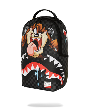 SPRAYGROUND 910B7785NSZ-1 LOONY TUNES TAZ Eat SHARK BITE BAG